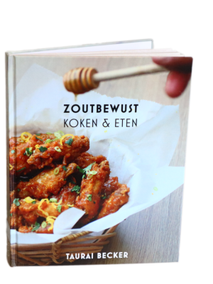 foto van het kookboek zoutbewust koken en eten